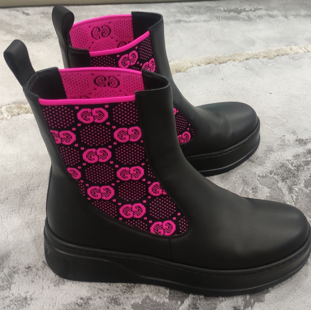 Gucci GG Supreme chelsea boots IT 40 - Picture 4 of 11